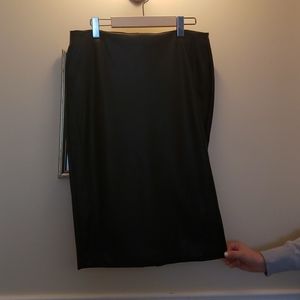 Faux leather Pencil skirt